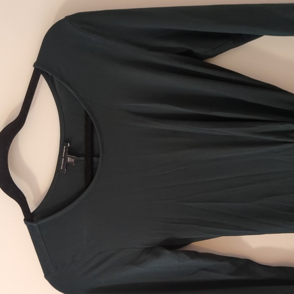 Universal Standard green side tie dress 3XS - Picture 4 of 7